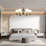 Globe Orb Chandelier - Lamp Outdoor