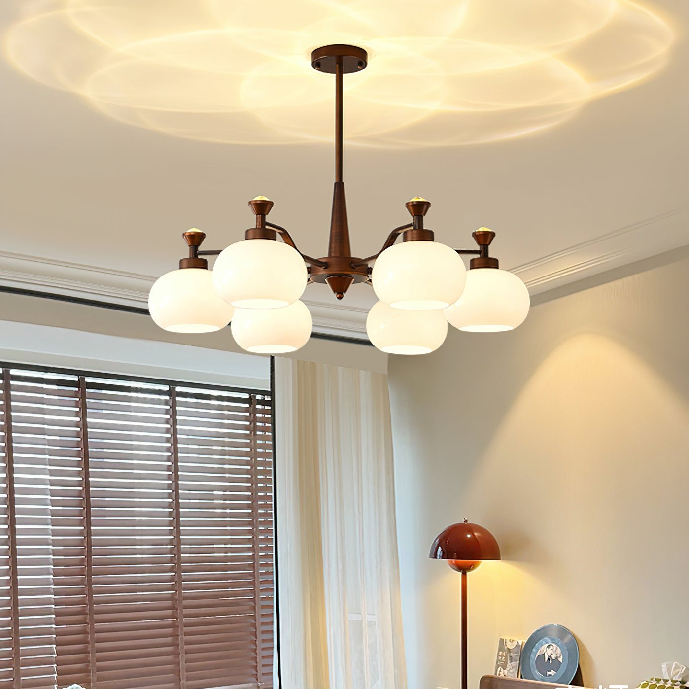 Aurora Chandelier Globe Spotlight - Lamp Outdoor