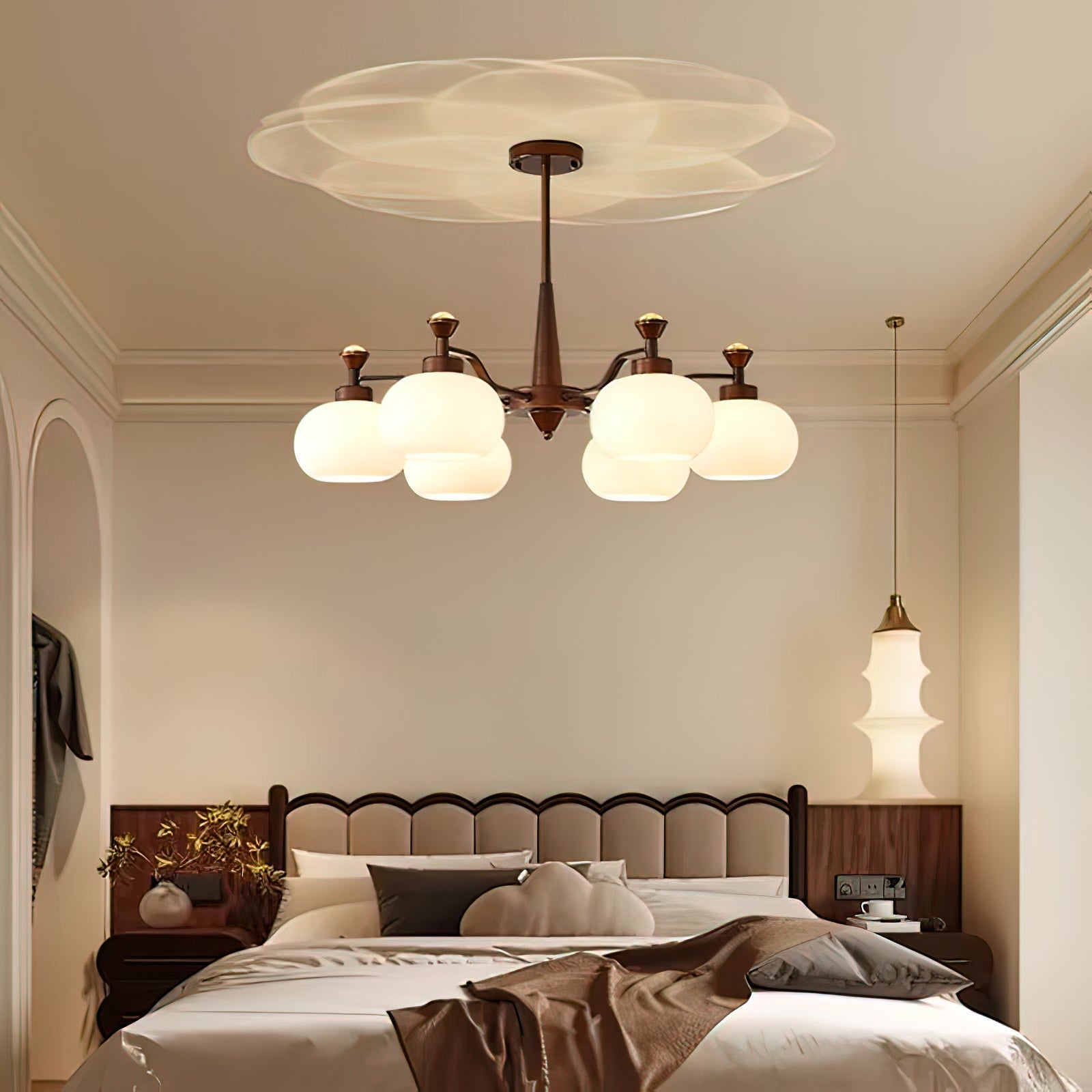 Aurora Chandelier Globe Spotlight - Lamp Outdoor