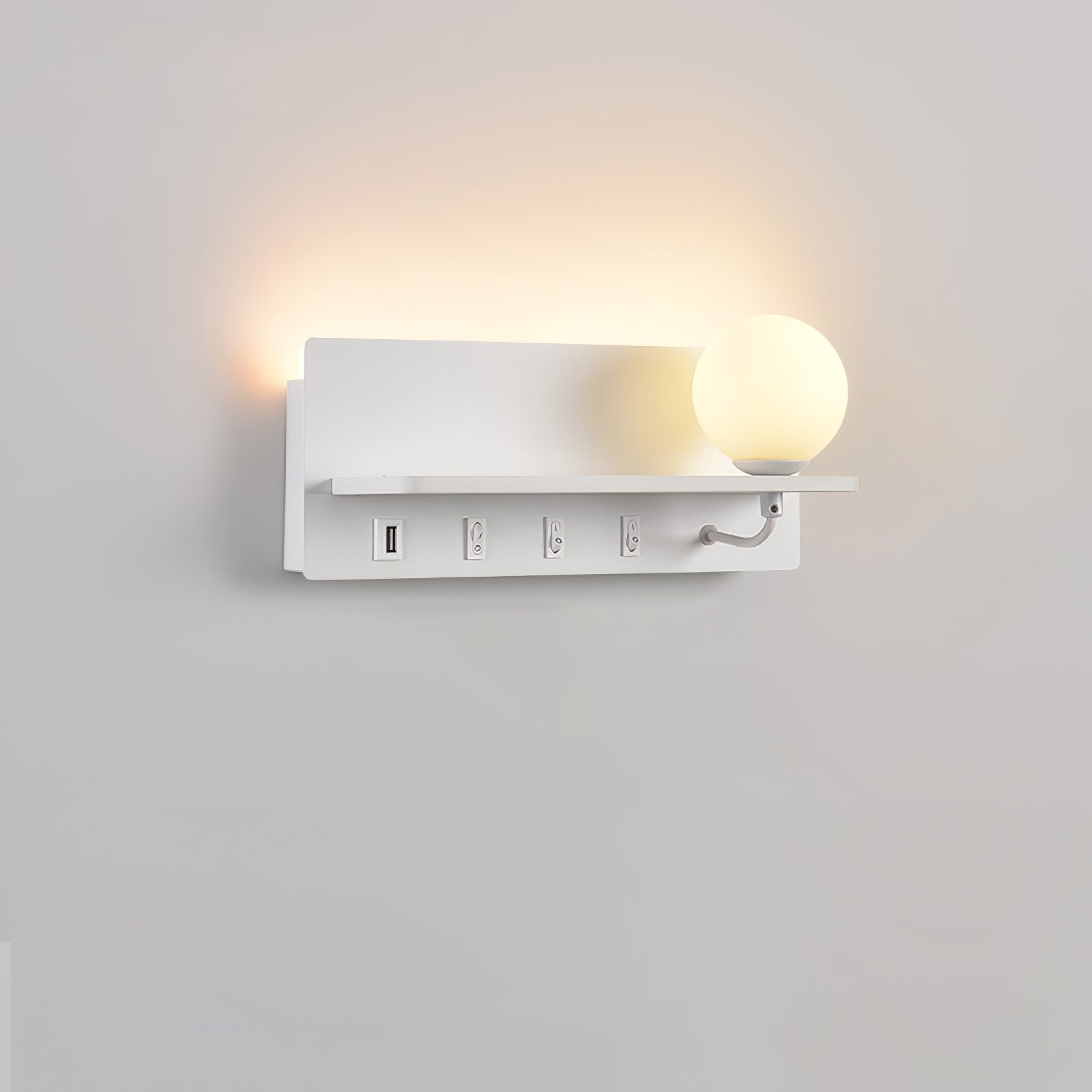 Glos Slim wall lamp - Lamp Outdoor