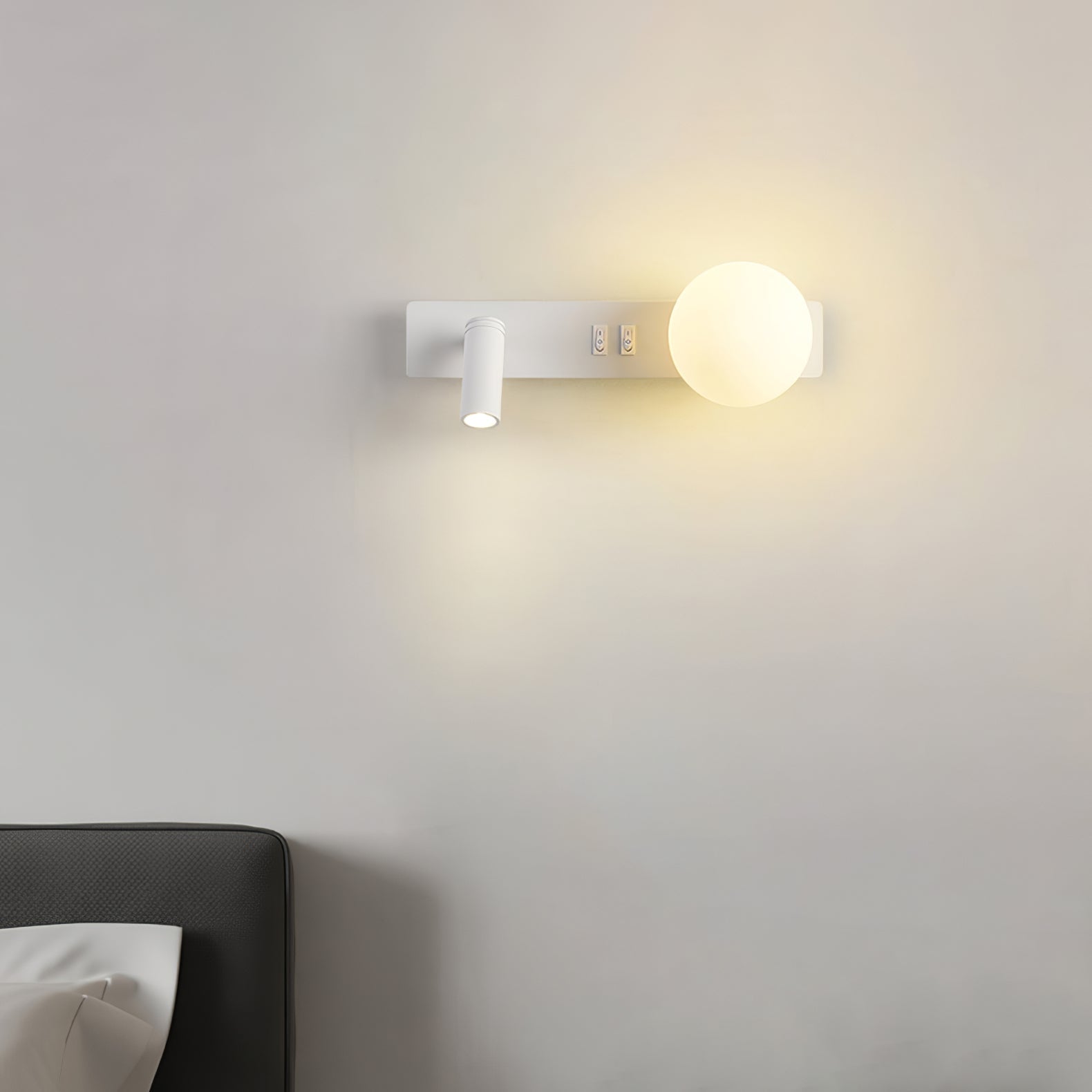 Glos Slim wall lamp - Lamp Outdoor