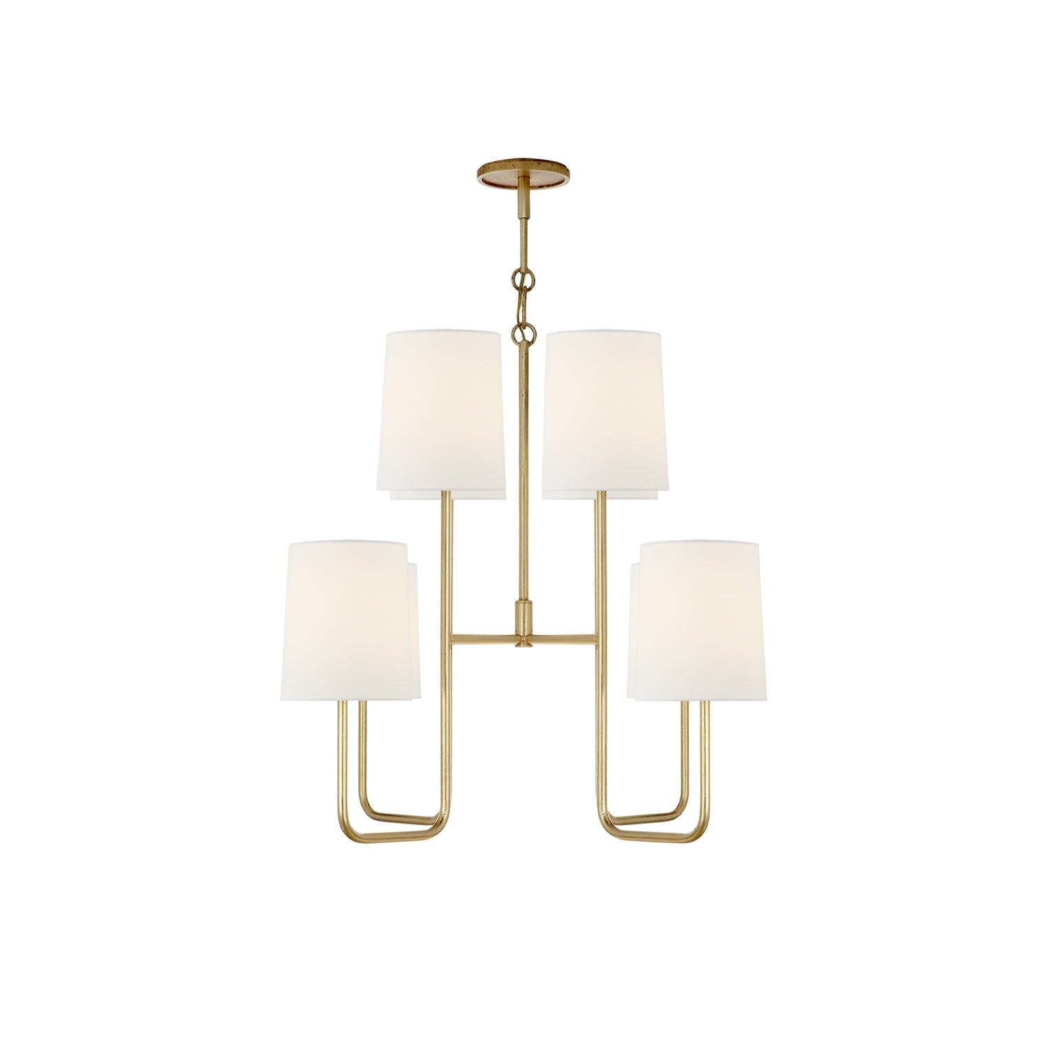 Go Contemporary Brass Chandelier