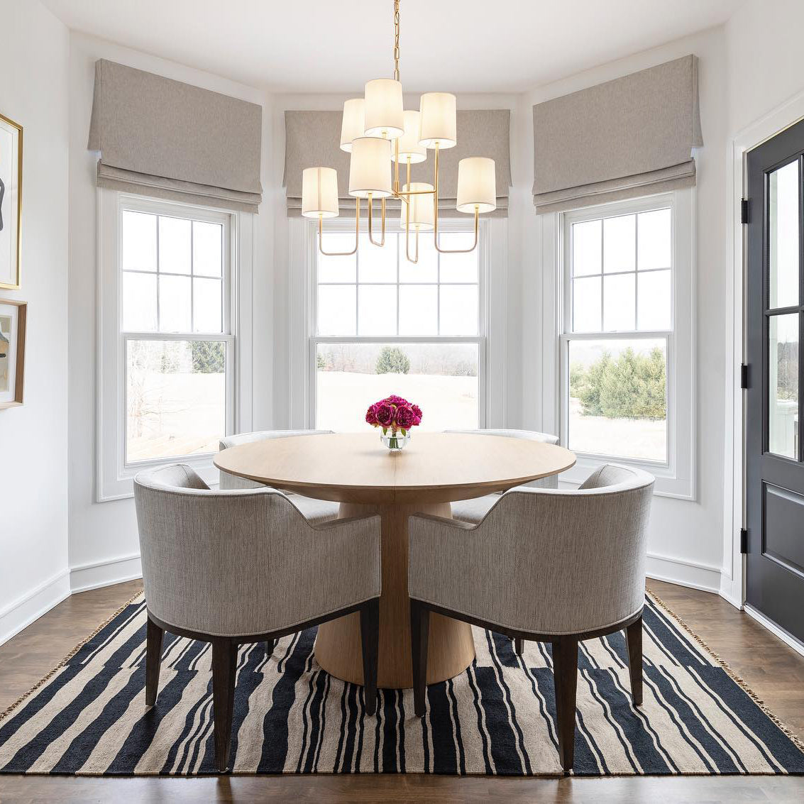 Go Contemporary Brass Chandelier