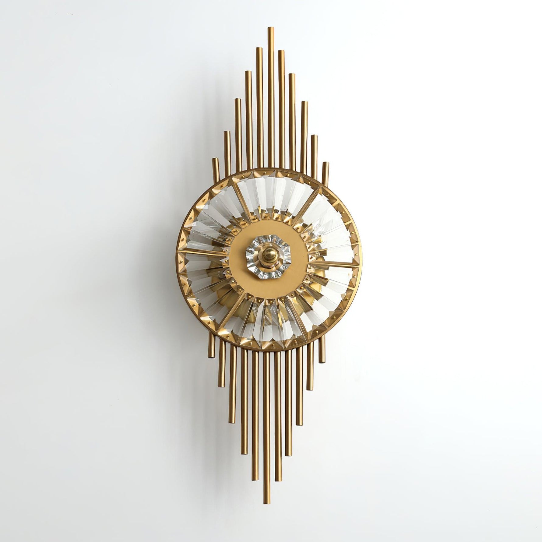 Crystal Gear Gold Wall Light - Lamp Outdoor