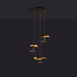 Aureate Cloud Brass Cluster Chandelier - Lamp Outdoor