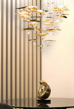 Aureate Cloud Brass Cluster Chandelier - Lamp Outdoor