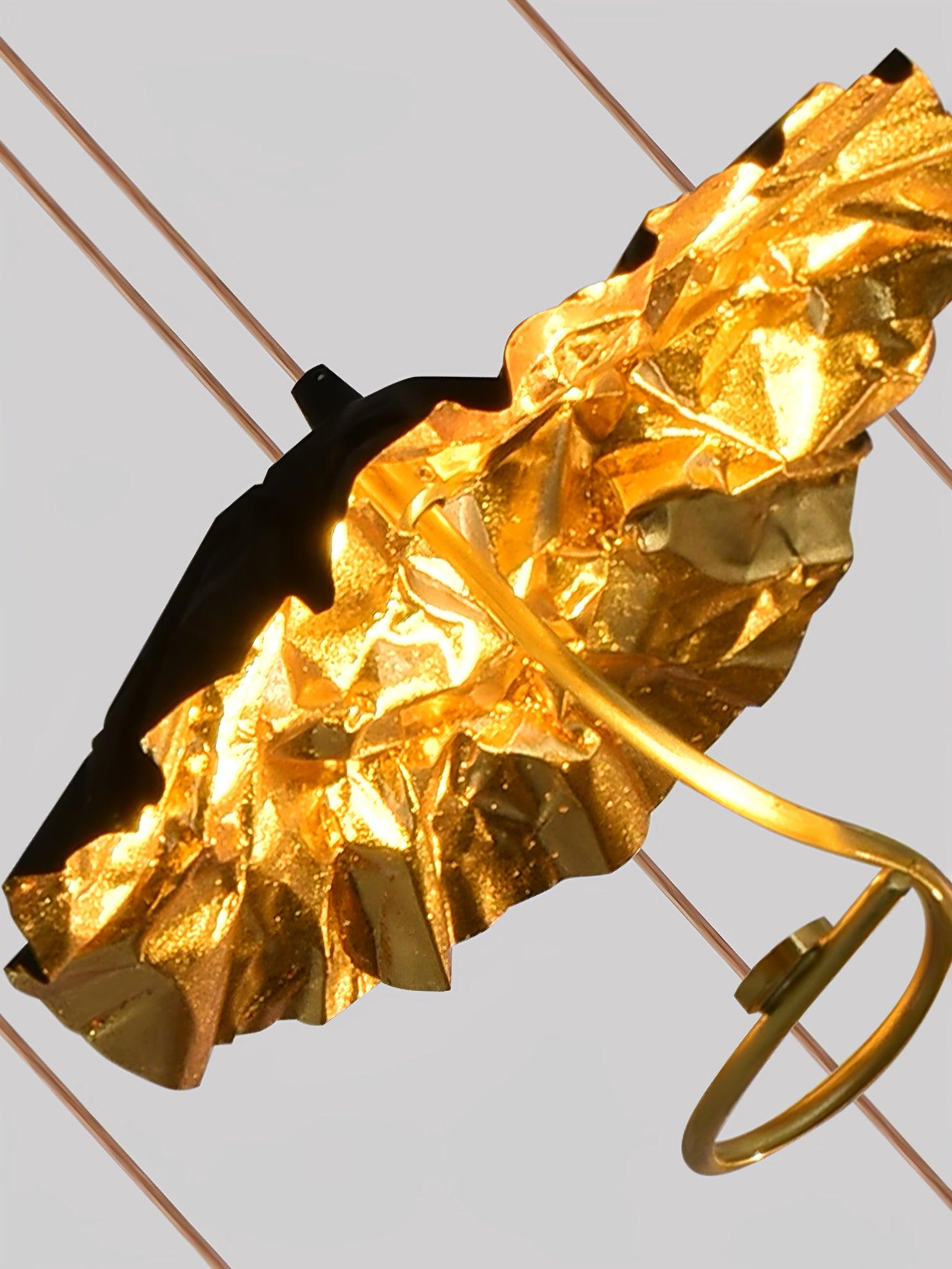 Aureate Cloud Brass Cluster Chandelier - Lamp Outdoor