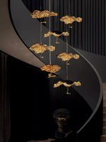 Aureate Cloud Brass Cluster Chandelier - Lamp Outdoor