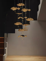 Aureate Cloud Brass Cluster Chandelier - Lamp Outdoor