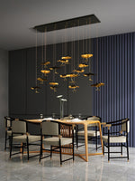 Aureate Cloud Brass Cluster Chandelier - Lamp Outdoor