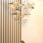 Aureate Cloud Brass Cluster Chandelier - Lamp Outdoor