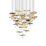 Aureate Cloud Brass Cluster Chandelier - Lamp Outdoor