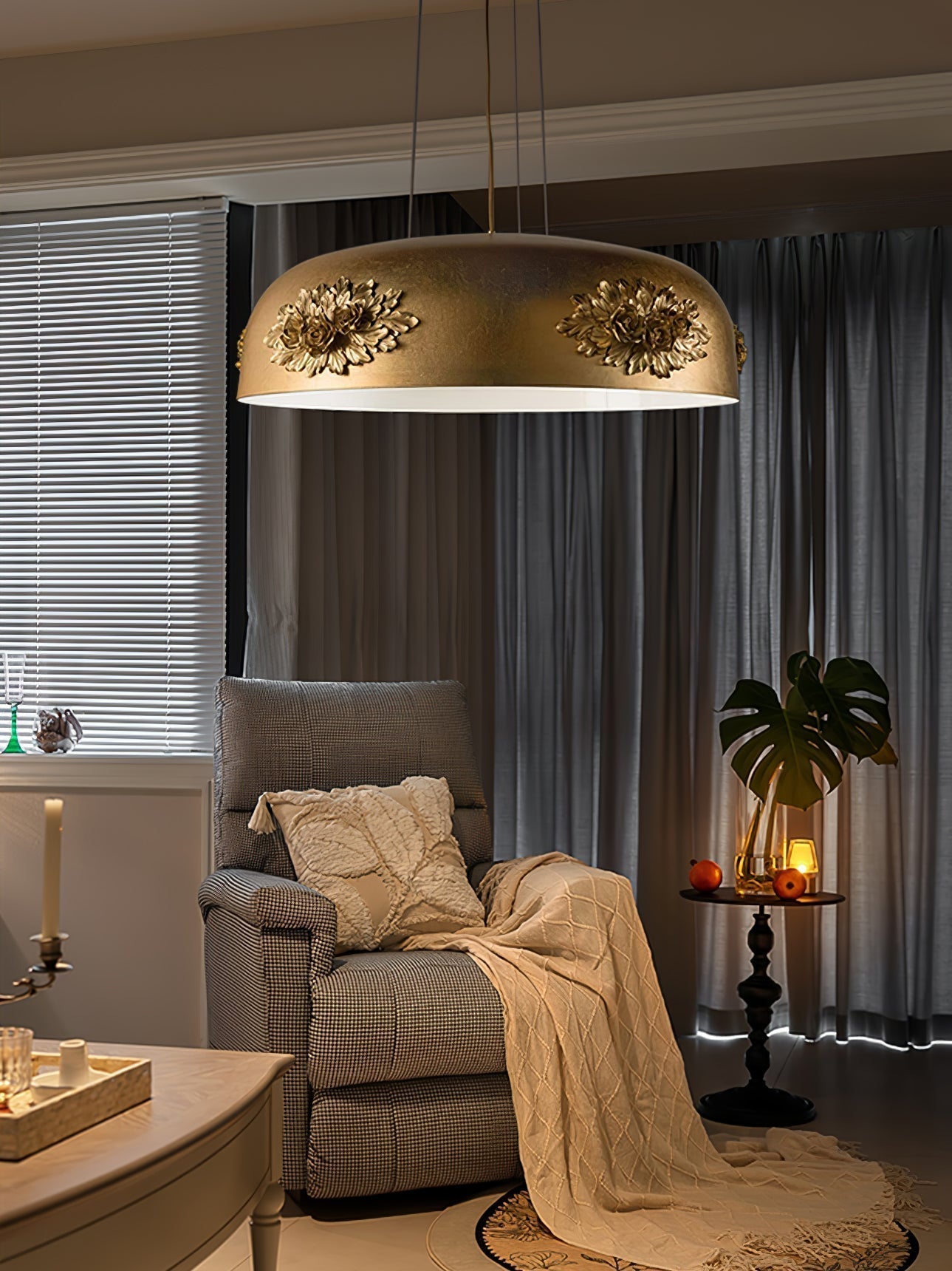 Gold Tuzzi Pendant Light - Lamp Outdoor