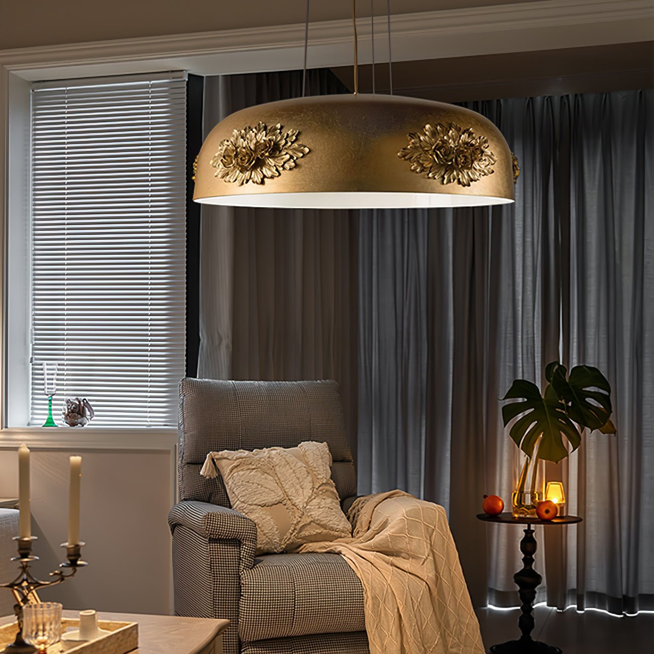 Gold Tuzzi Pendant Light - Lamp Outdoor