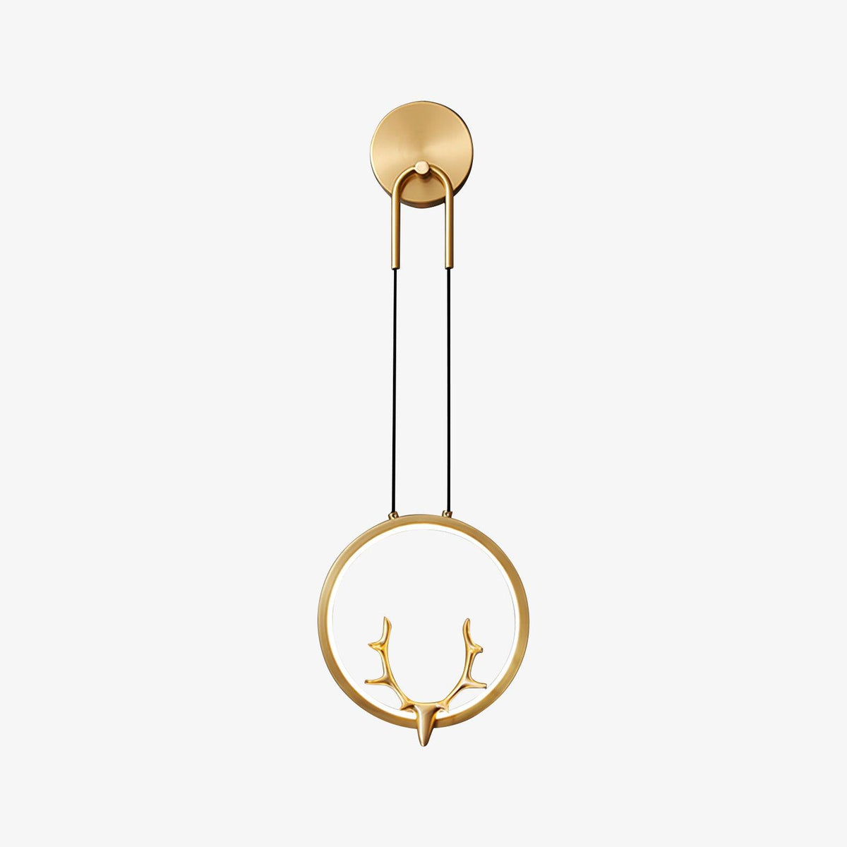 Golden Antler Wall Light - Lamp Outdoor