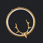 Golden Antler Wall Light - Lamp Outdoor