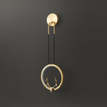 Golden Antler Wall Light - Lamp Outdoor