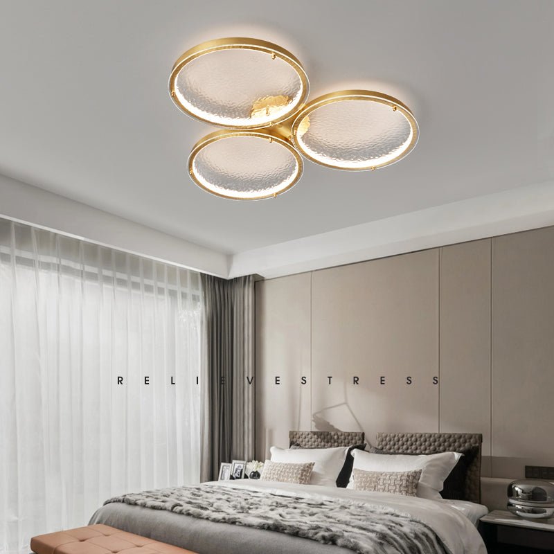 Golden Rings Ceiling Light - Lamp Outdoor