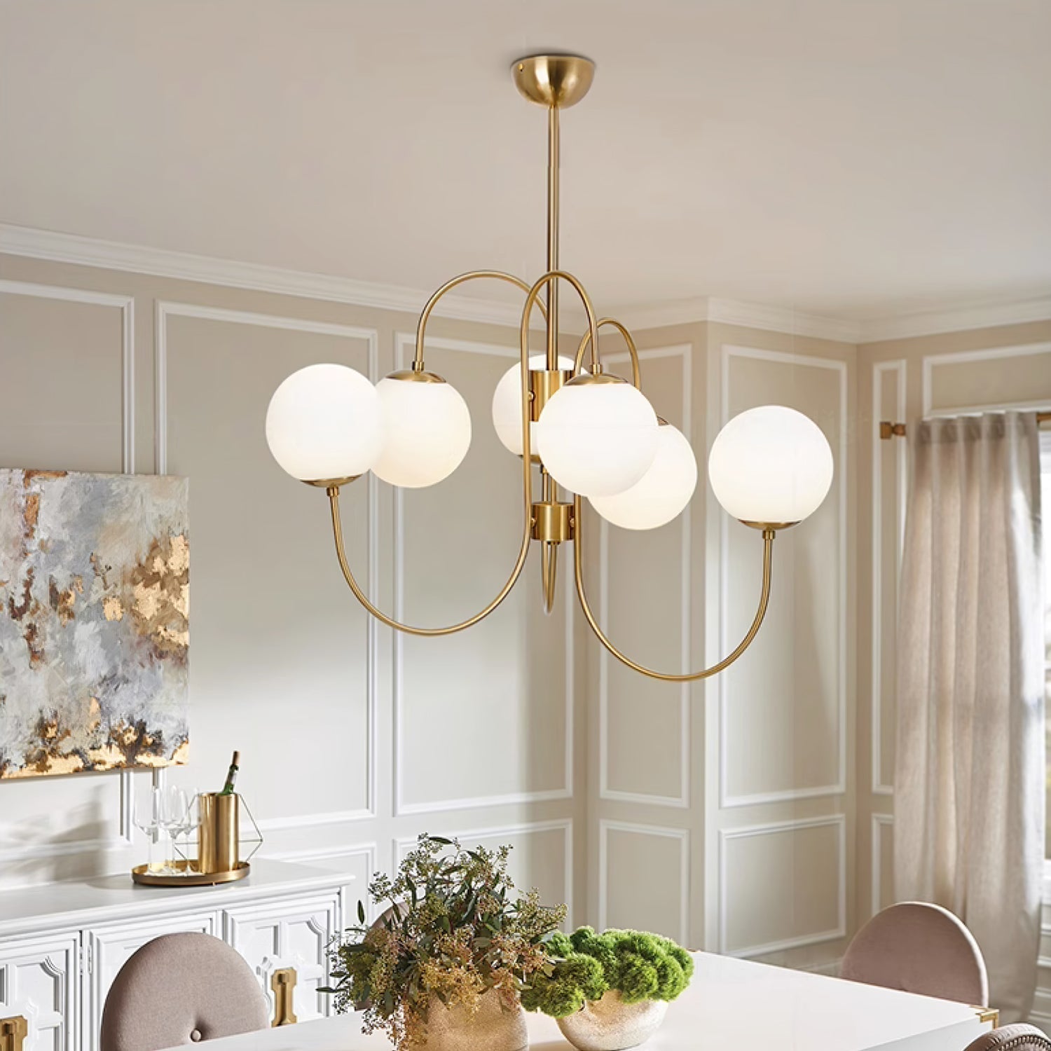 Gooseneck Chandelier - Lamp Outdoor