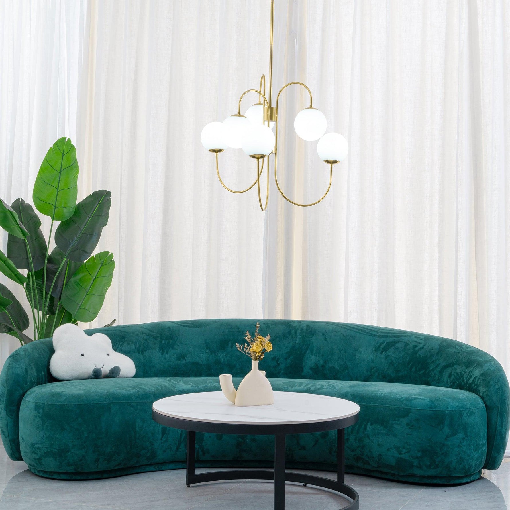Gooseneck Chandelier - Lamp Outdoor
