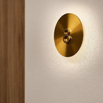 Tivral Brass Minimalist Wall Lamp - Letslighting