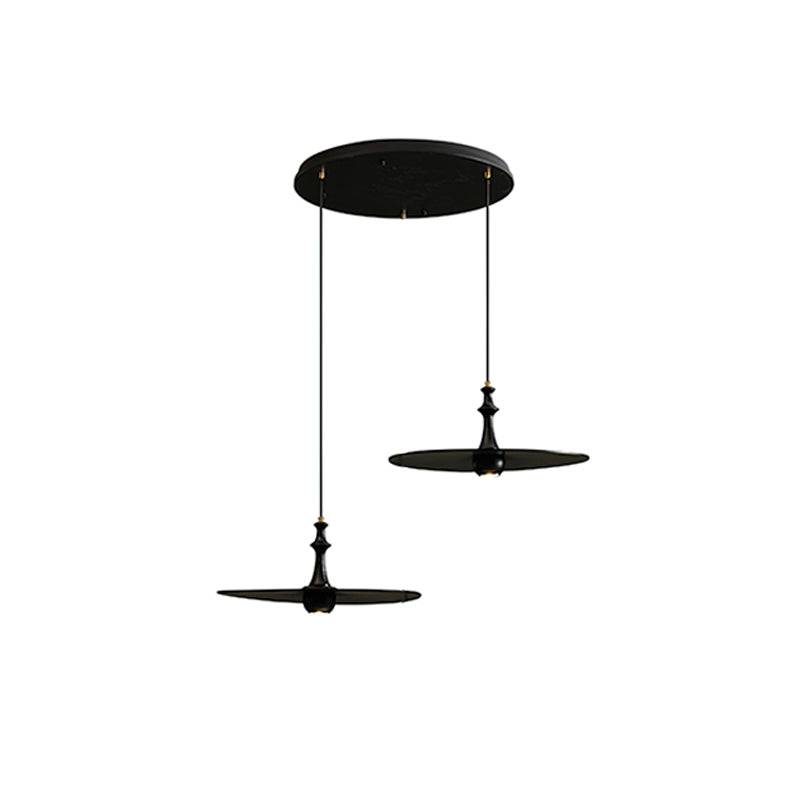 Syrinyra Sculptural Wood Disc Pendant Light - Lamp Outdoor