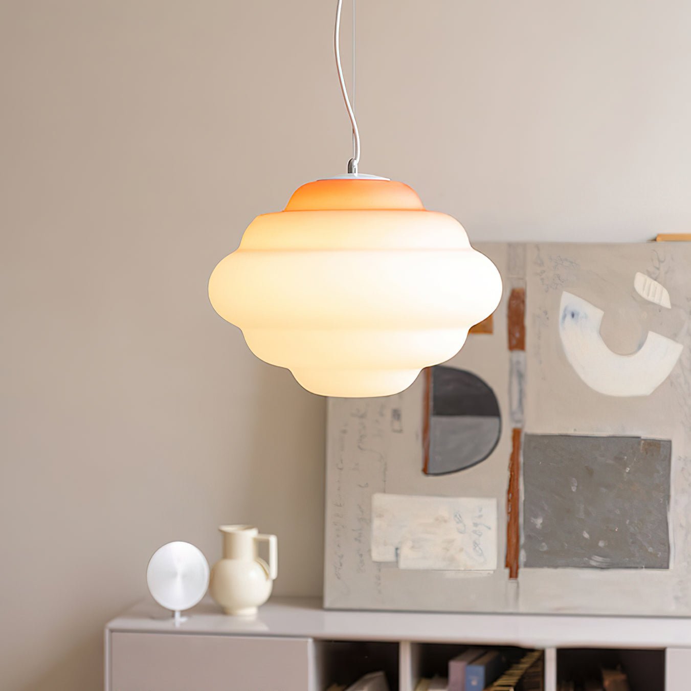 Gradient Cloudy Pendant Lamp - Lamp Outdoor