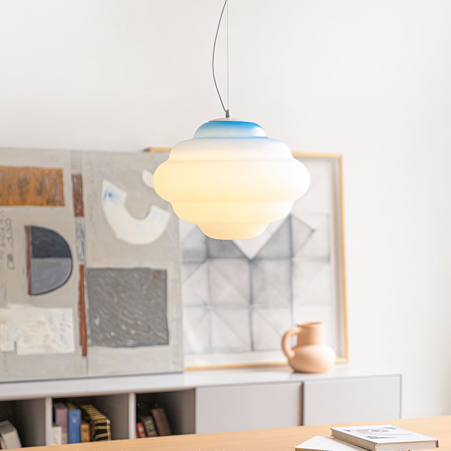 Gradient Cloudy Pendant Lamp - Lamp Outdoor