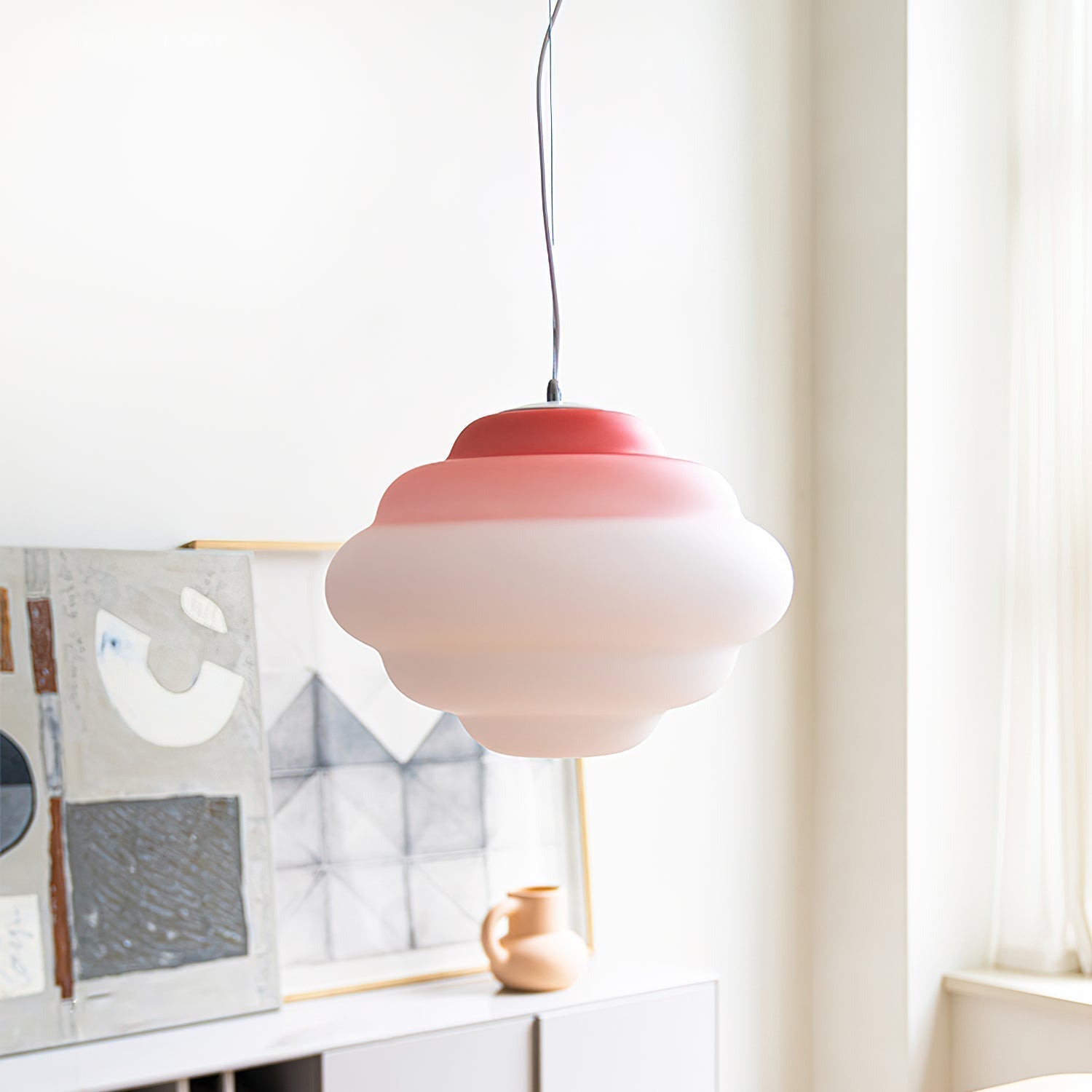 Gradient Cloudy Pendant Lamp - Lamp Outdoor