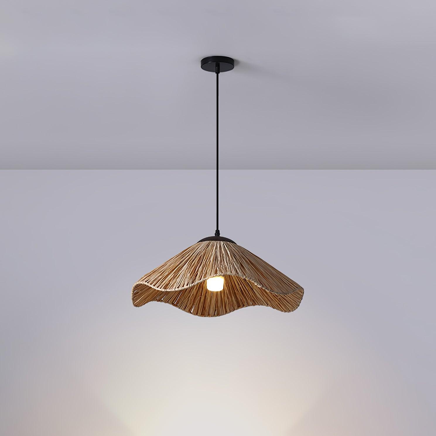 Straw Weaving Pendant Lamp - Lamp Outdoor