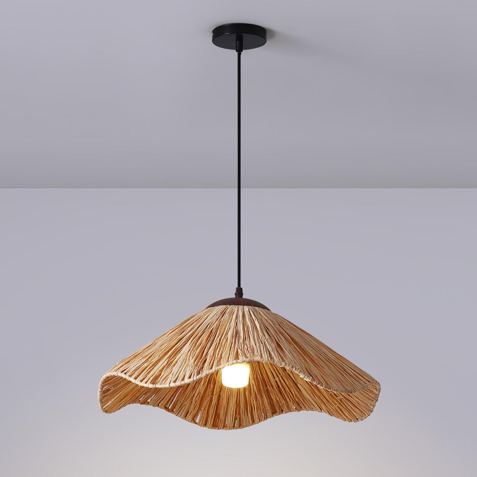 Straw Weaving Pendant Lamp - Lamp Outdoor
