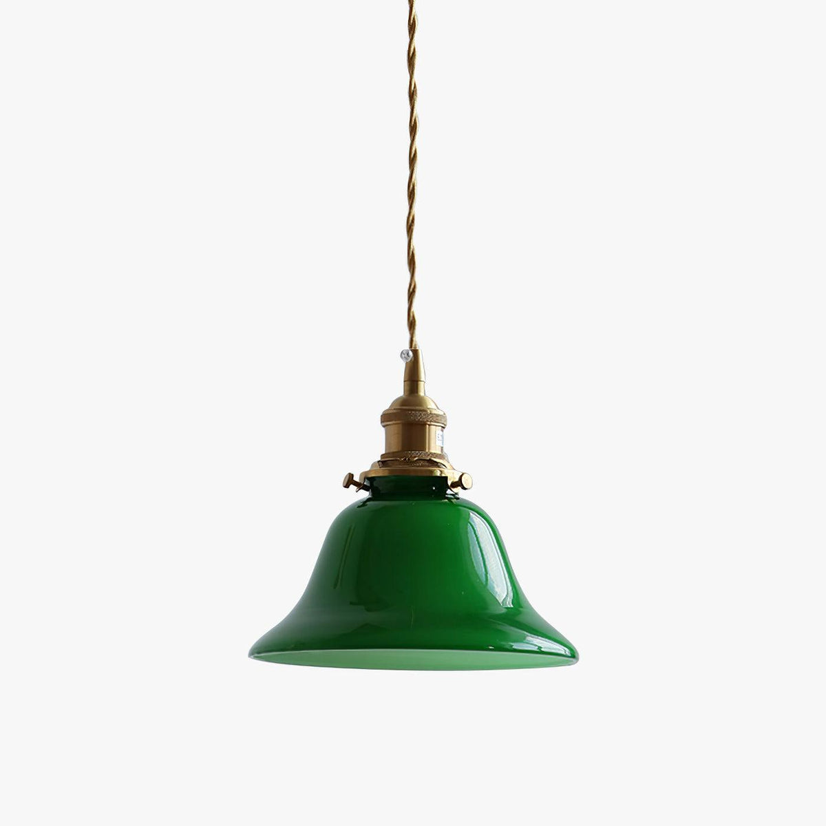 Green Bell Pendant Light - Lamp Outdoor