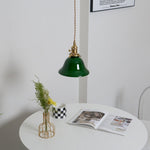 Green Bell Pendant Light - Lamp Outdoor