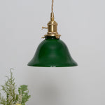 Green Bell Pendant Light - Lamp Outdoor