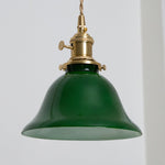 Green Bell Pendant Light - Lamp Outdoor