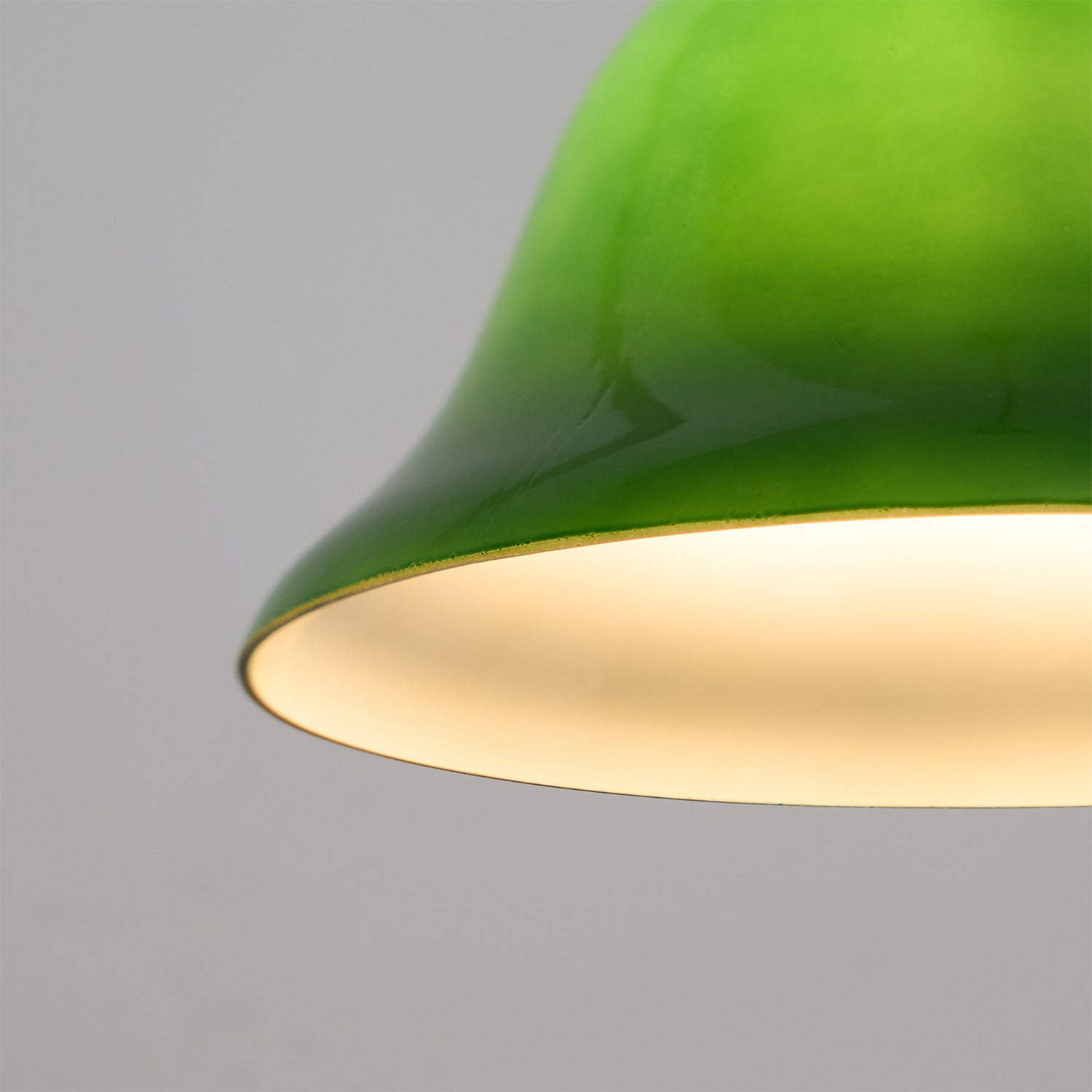 Green Bell Pendant Light - Lamp Outdoor