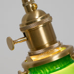 Green Bell Pendant Light - Lamp Outdoor