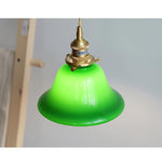 Green Bell Pendant Light - Lamp Outdoor