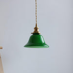 Green Bell Pendant Light - Lamp Outdoor