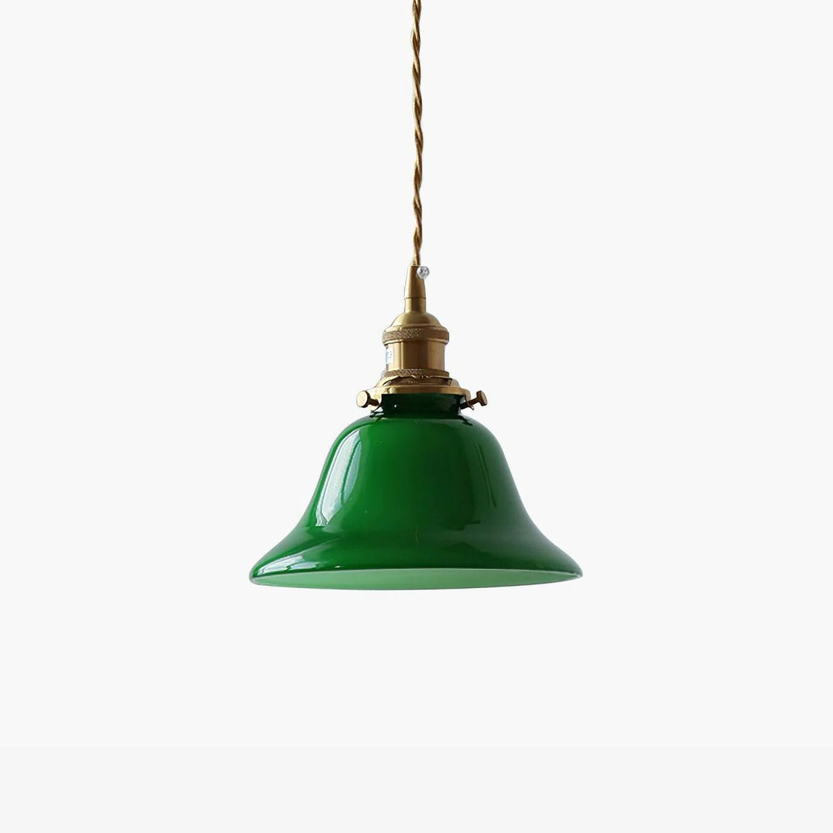 Green Bell Pendant Light - Lamp Outdoor