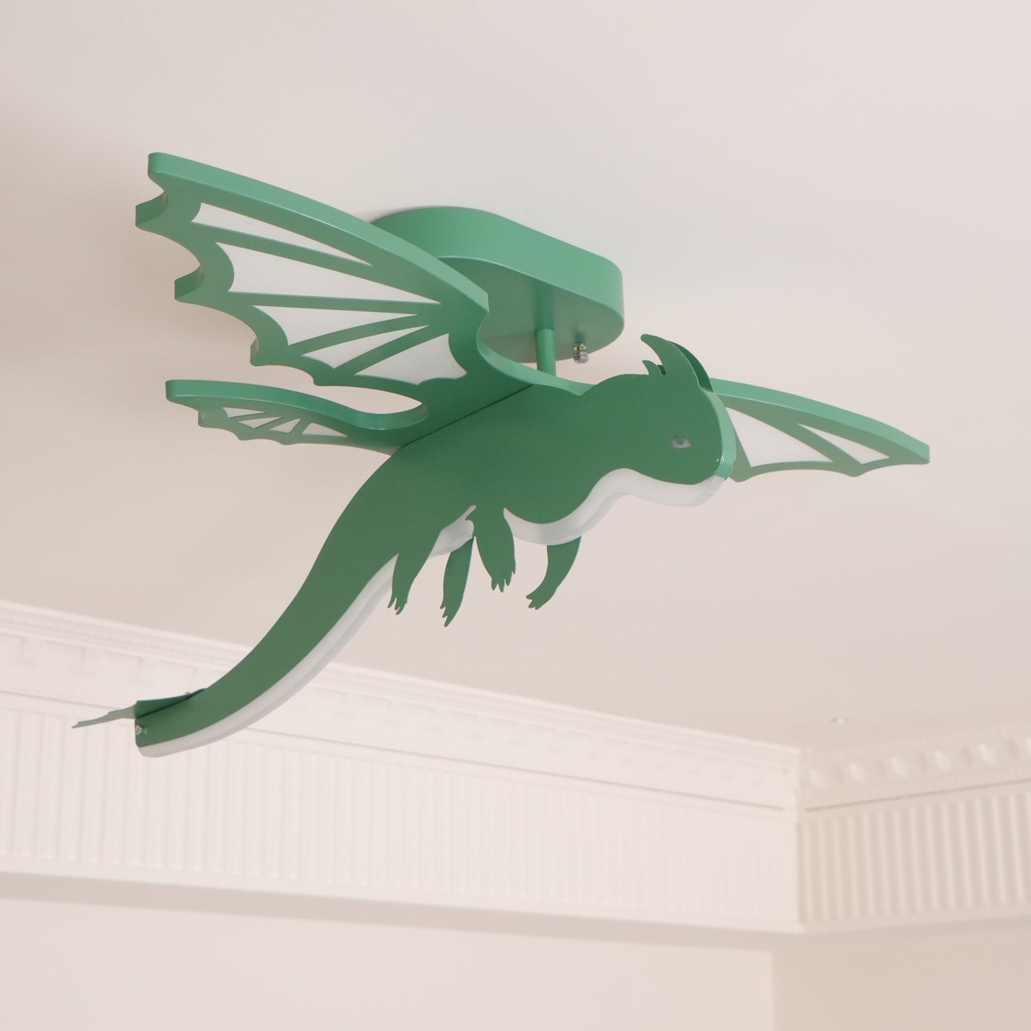 Green Dinosaur Ceiling Light - Lamp Outdoor