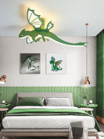 Green Dinosaur Ceiling Light - Lamp Outdoor