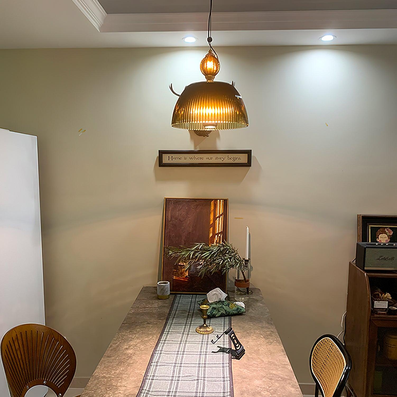 Glass Bowl Pendant Lamp - Lamp Outdoor