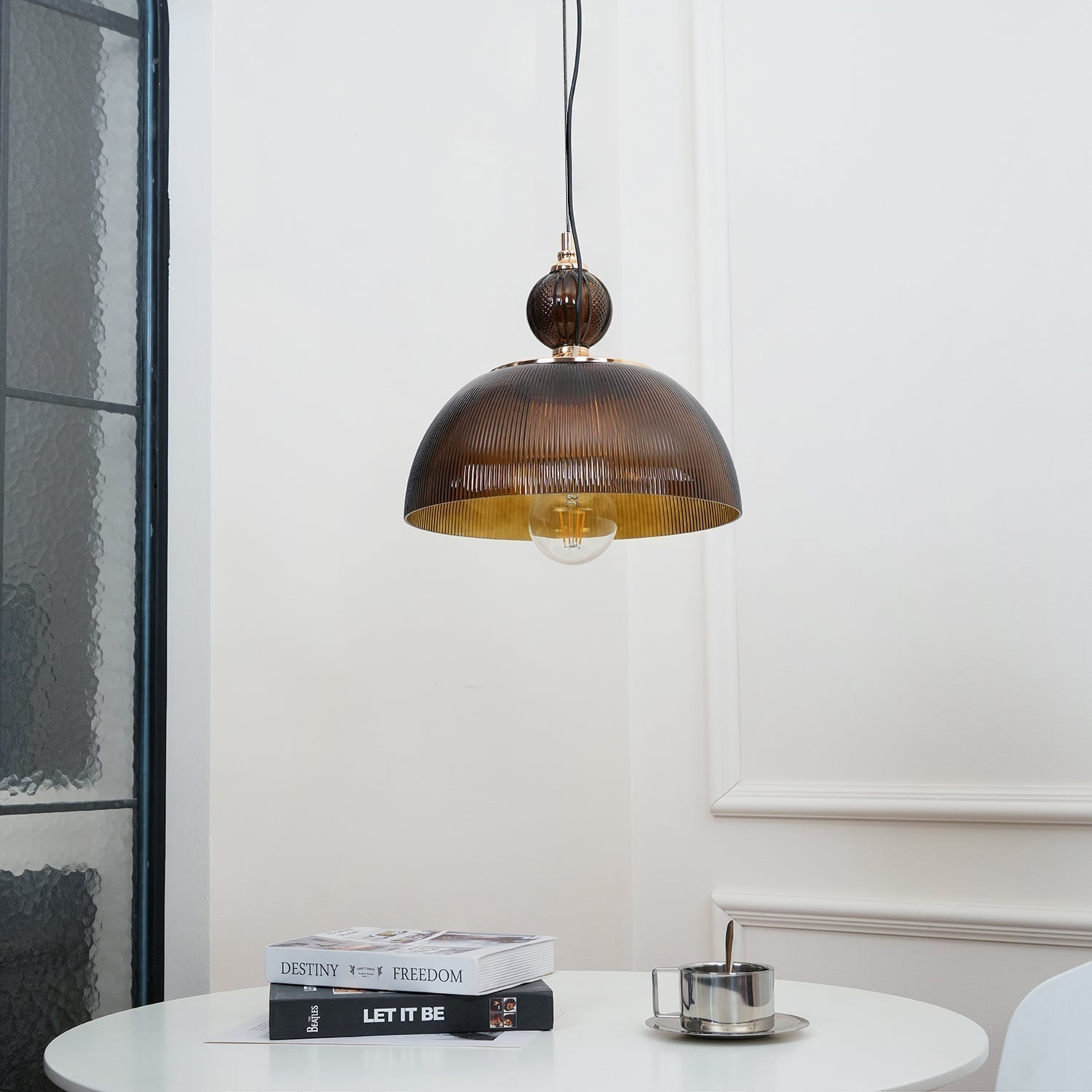 Glass Bowl Pendant Lamp - Lamp Outdoor
