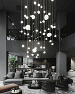 Gregg Stone Shape Glass Pendant Light - Lamp Outdoor