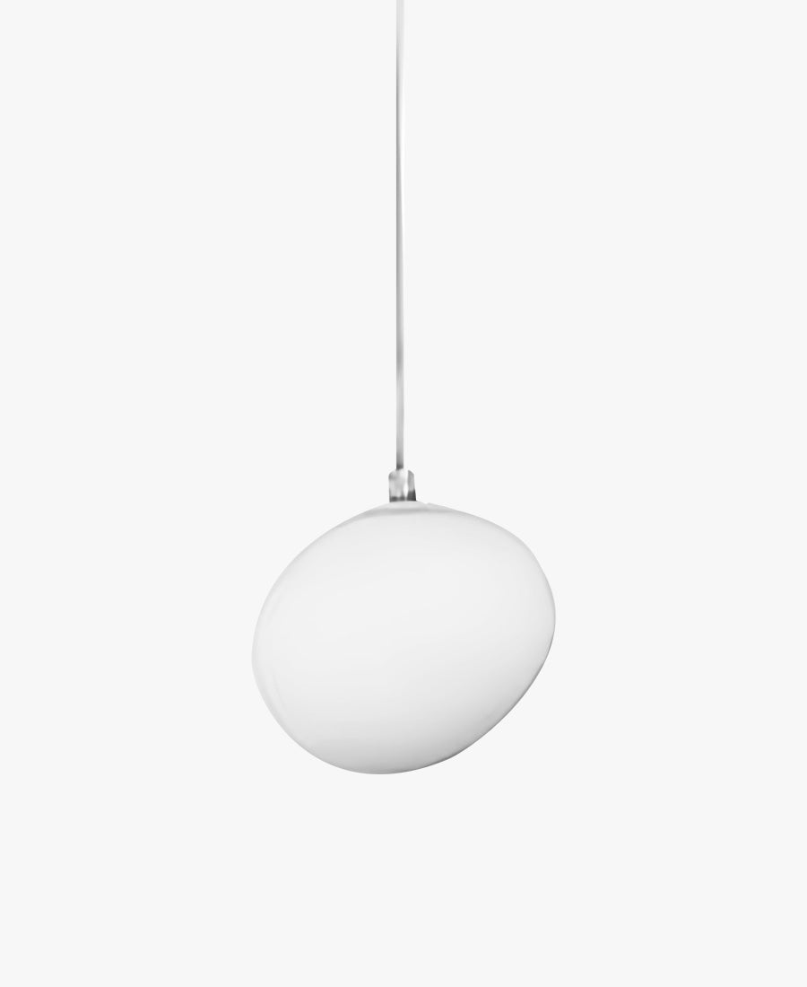 Gregg Stone Shape Glass Pendant Light - Lamp Outdoor