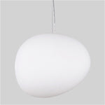 Gregg Stone Shape Glass Pendant Light - Lamp Outdoor