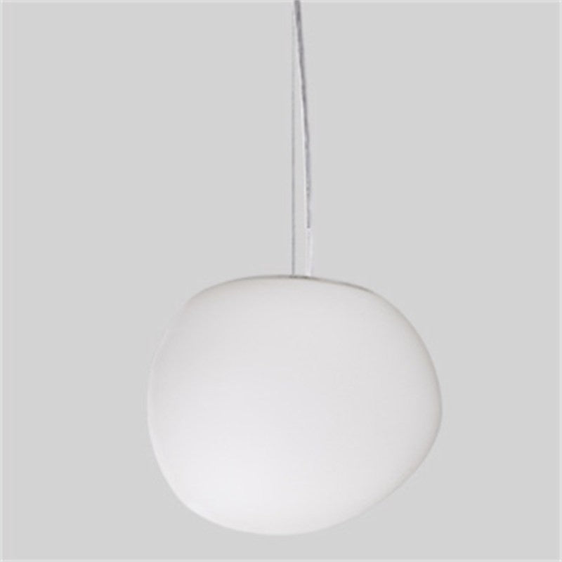 Gregg Stone Shape Glass Pendant Light - Lamp Outdoor