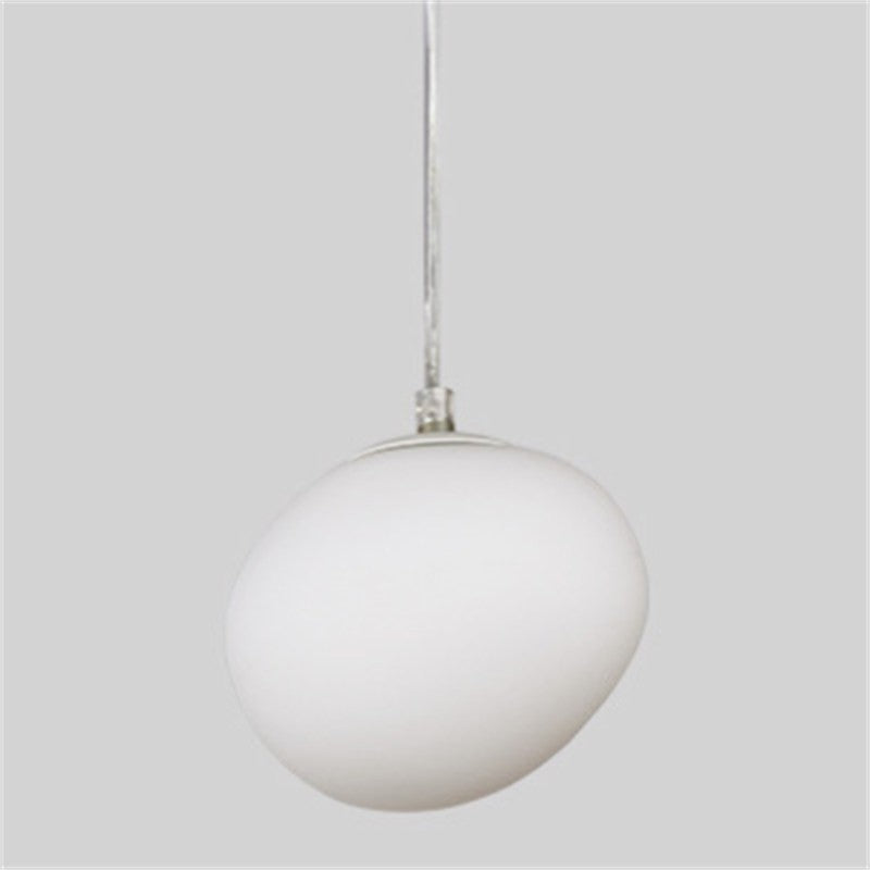 Gregg Stone Shape Glass Pendant Light - Lamp Outdoor