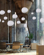 Gregg Stone Shape Glass Pendant Light - Lamp Outdoor